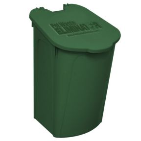 10 Gallon Plastic Trash Receptacle