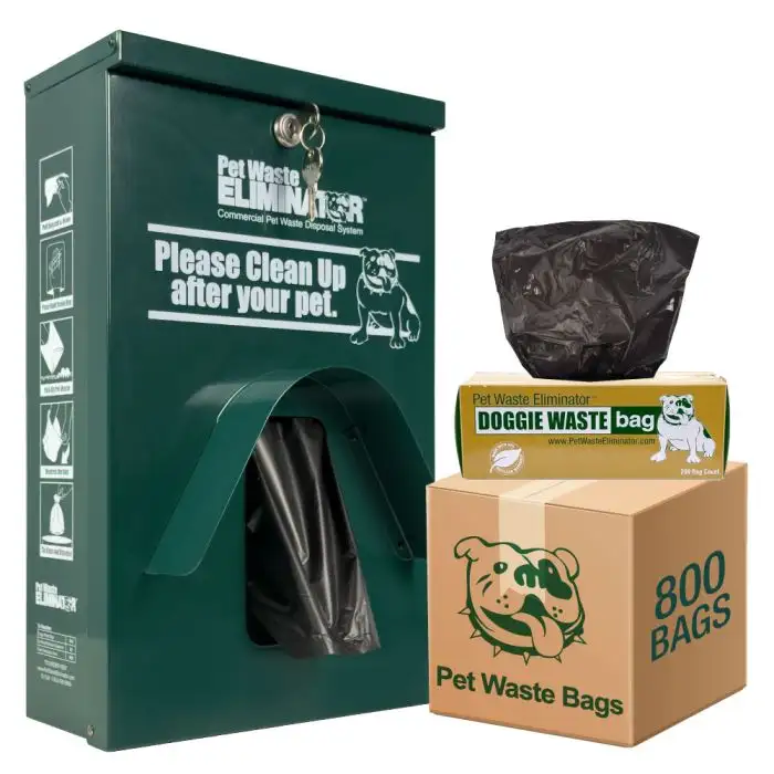 Budget Pet Waste Dispenser Box Bundle Pet Waste Eliminator