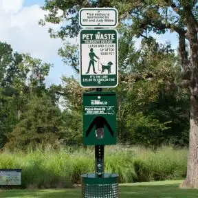 Pet Waste Sponsorship Station