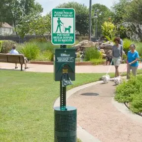 Spanish and English Pet Waste Station