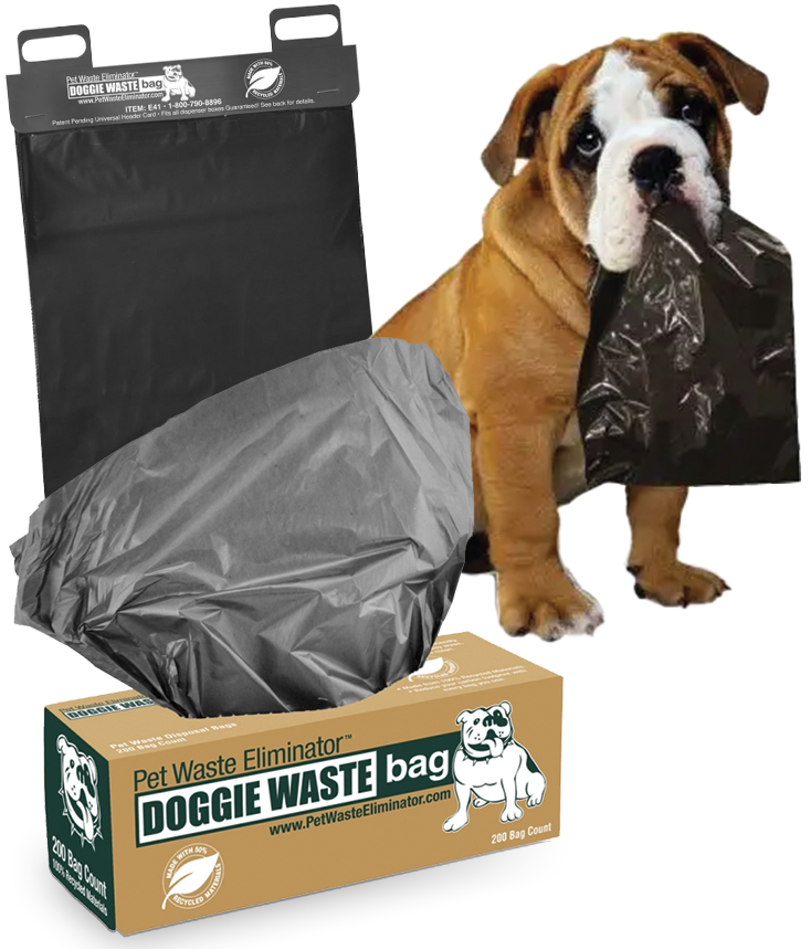 Refill Pet Waste Bags on a Roll and Pet Waste Bags on a Header for Dog Parks Universal fit refill header bags and pet waste bags on a roll for pet waste stations.