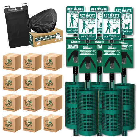 Need Pet Waste Bags and Pet Stations? Check out our Money-Saving Bundles!