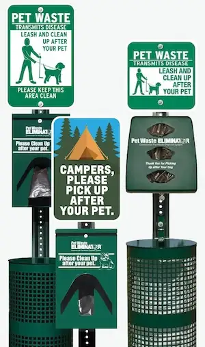 Lifetime Guaranteed Metal Pet Waste Stations and Combo Pet Waste Stations Shop large selection of metal and plastic pet waste stations including budget stations.