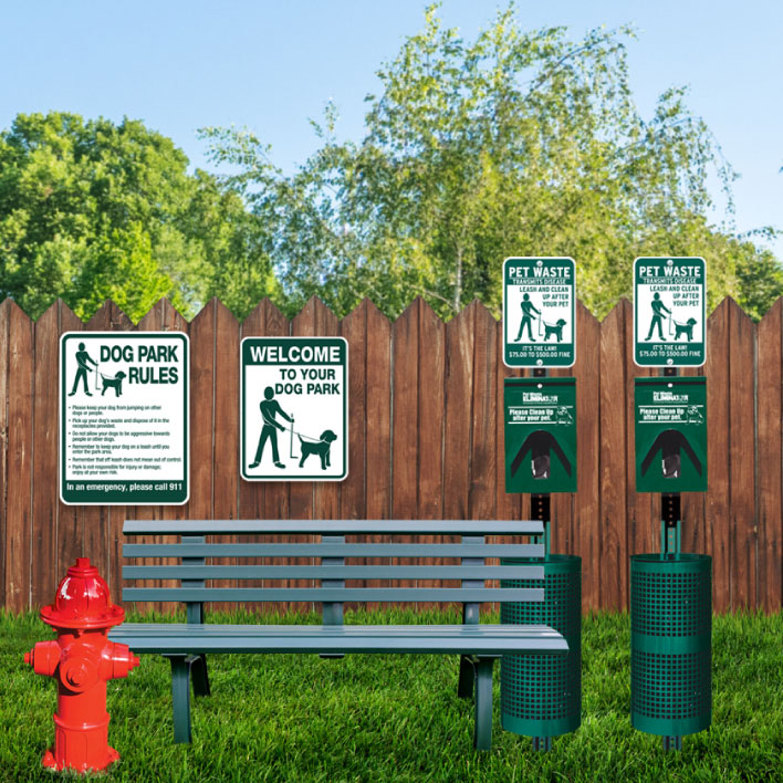 Save Big with Dog Park Bundles &ndash; Metal &ndash;Deluxe: Everything needed to create the ulti-mutt dog park!